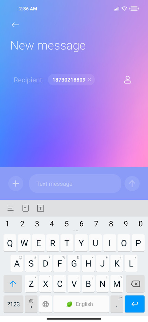 Colorful Gradient screenshot