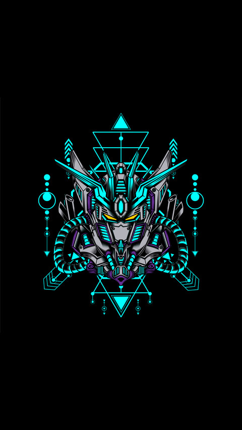 酷炫高达-拍信图库 screenshot