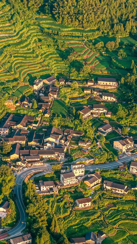 The first terraced fields in east china screenshot