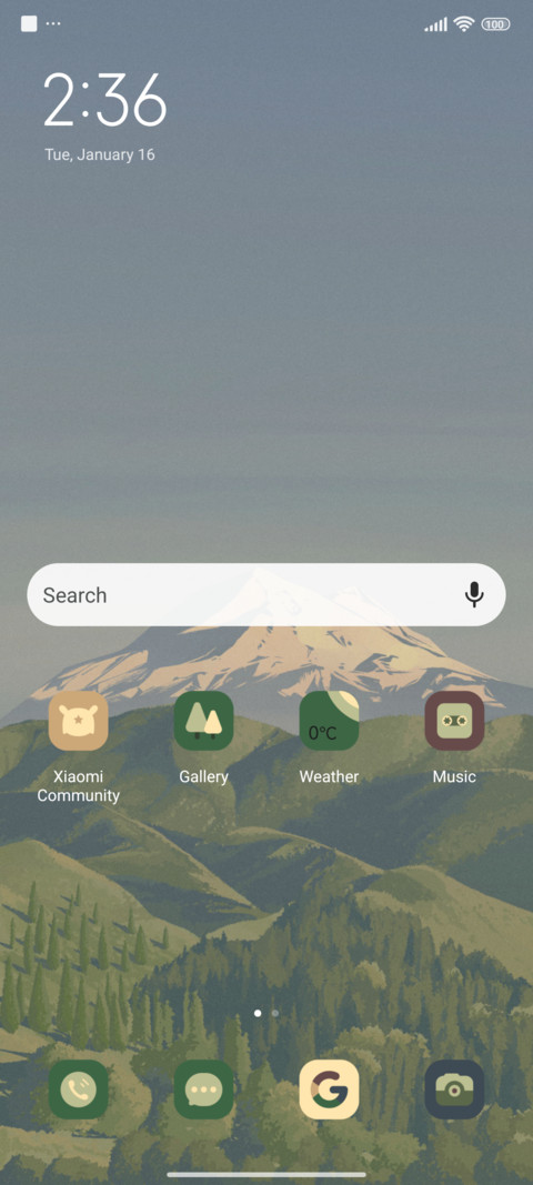 Mountain Scenery screenshot
