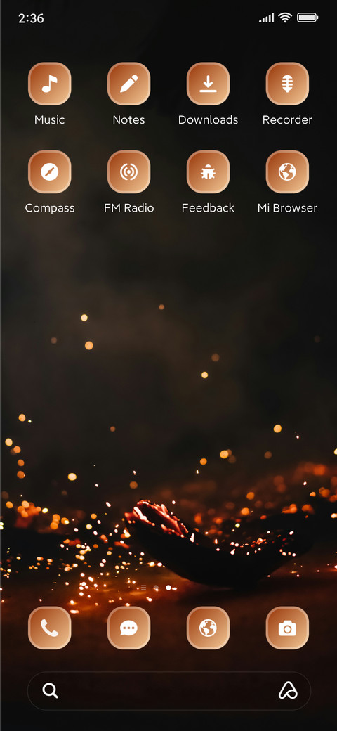Fire screenshot