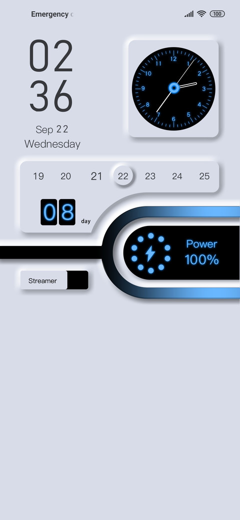New mode charging screenshot