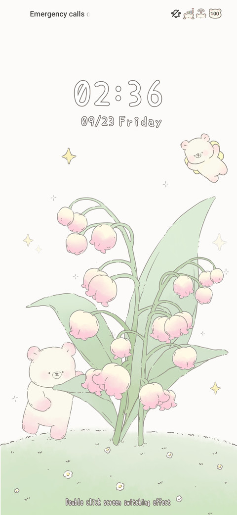 Bear and flower screenshot