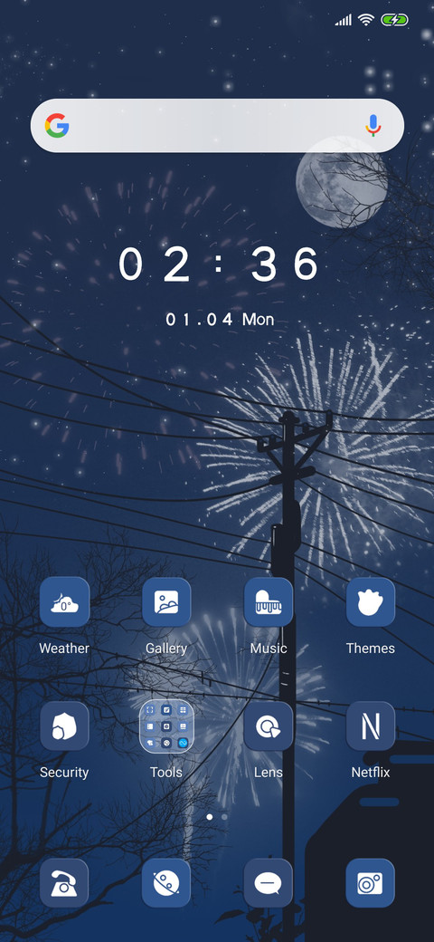 Fireworks screenshot