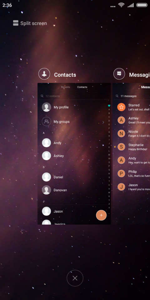 conception screenshot