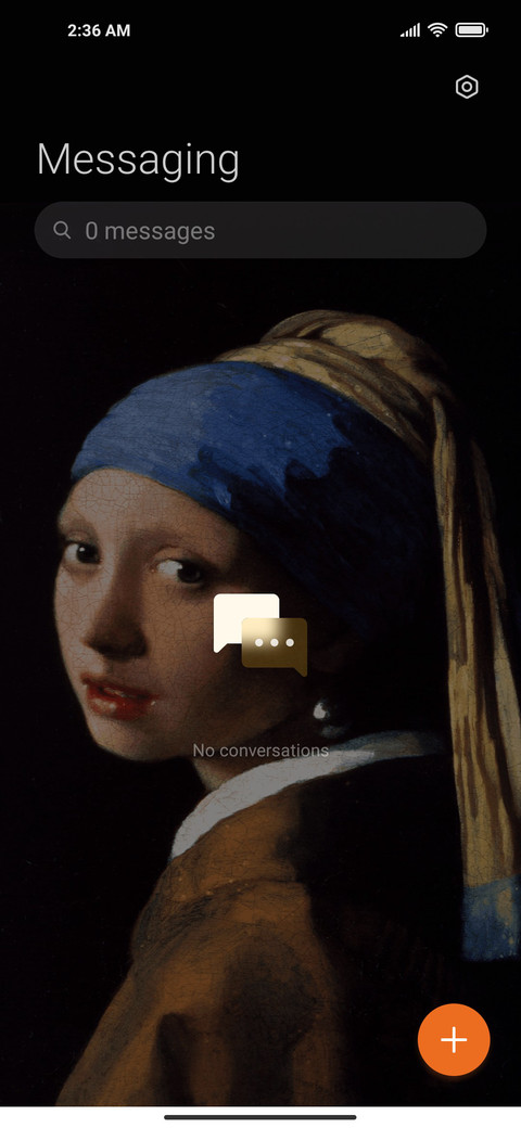 Pearl earring screenshot