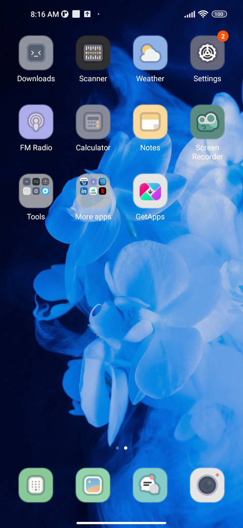 Blue Hair screenshot
