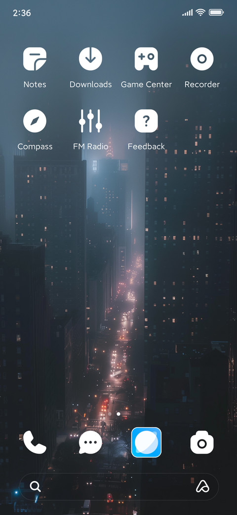 City night screenshot