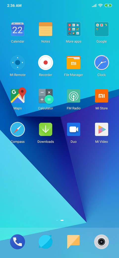 ABSTRACT CYAN screenshot