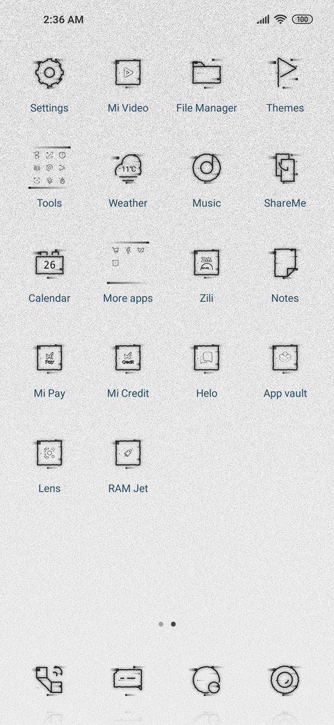 No signal screenshot