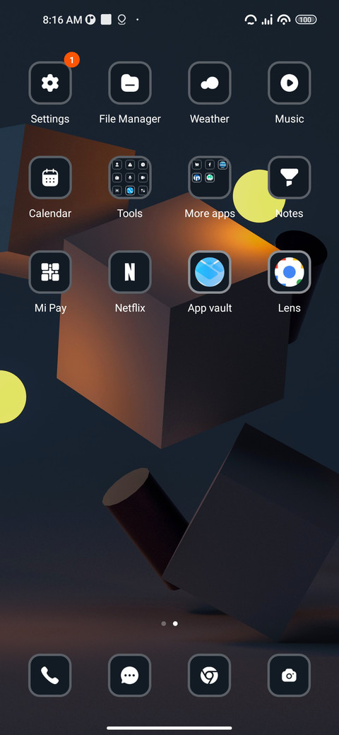 Cubes screenshot