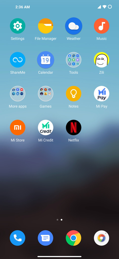 Google screenshot