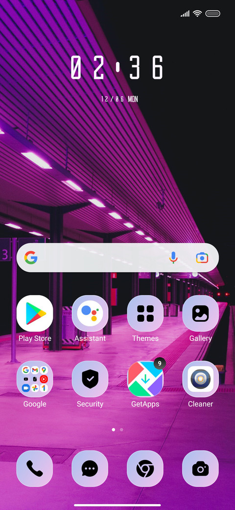 Neon Road screenshot