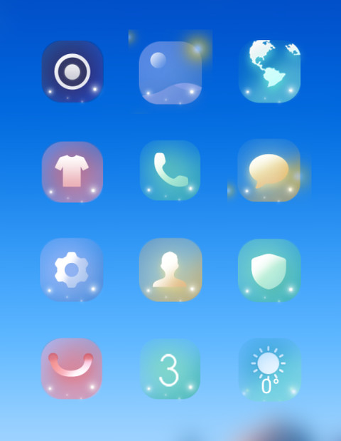 blue sky screenshot