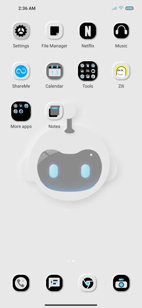 New mimicry robot screenshot