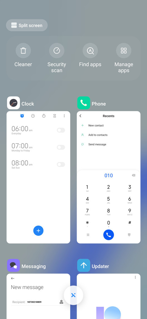 Widget screenshot