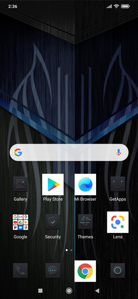 Black panther screenshot