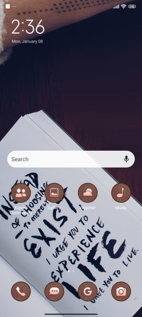 Quote live screenshot