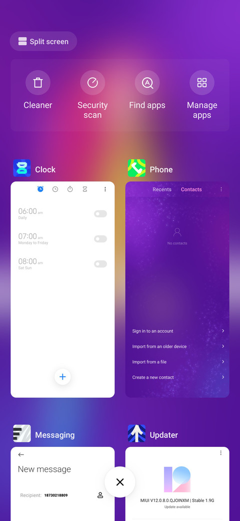 Colorful macaw screenshot