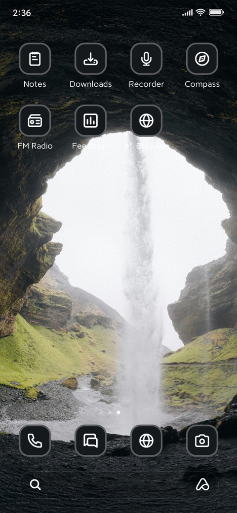 Waterfall screenshot