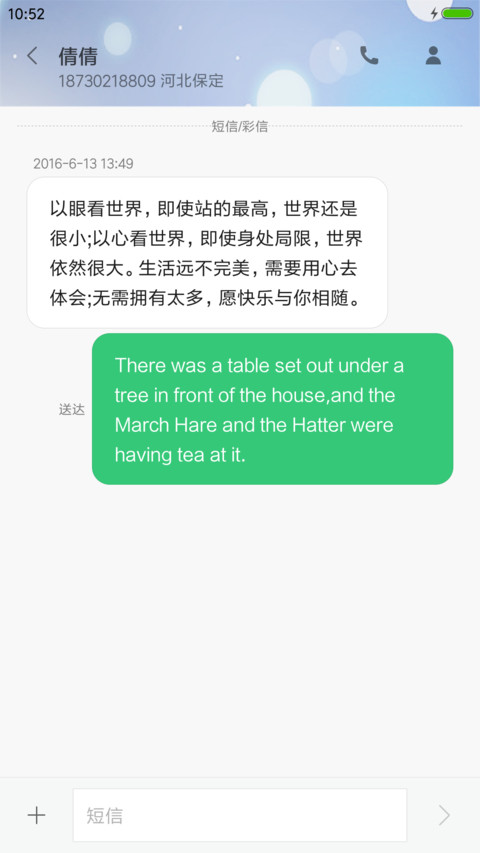 Theme style screenshot