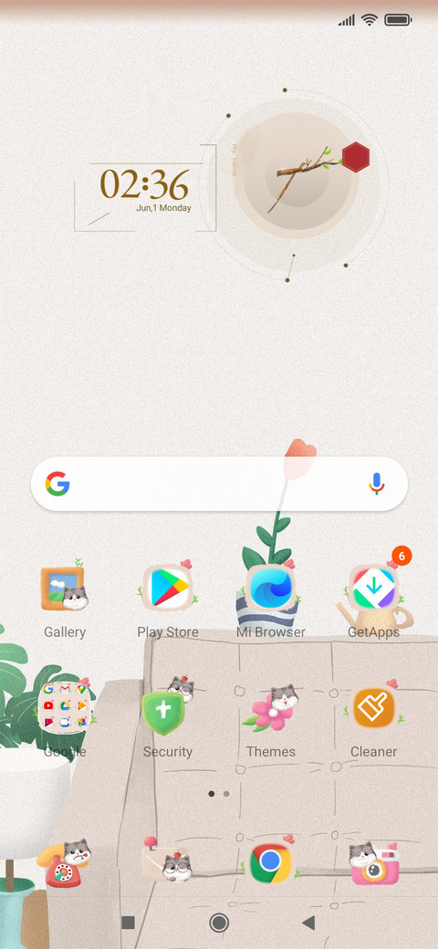 Lovely cat screenshot