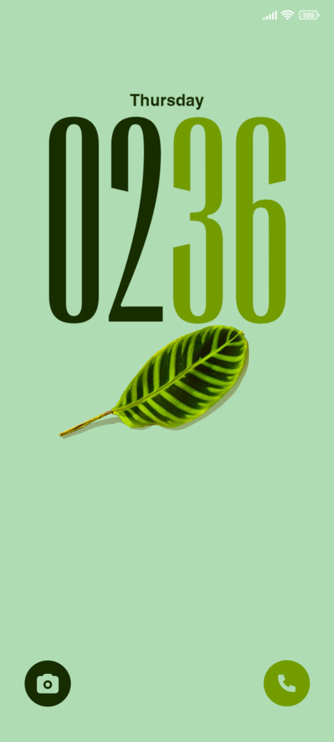 Minimal Leaf screenshot