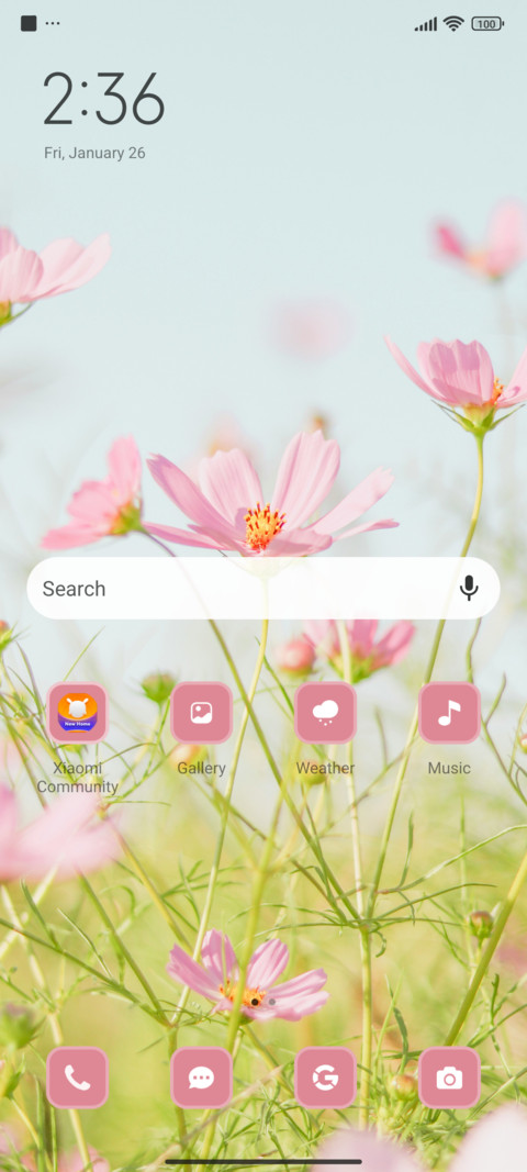 Pink Flower screenshot