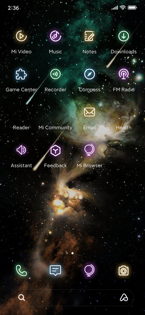 Starry Wormhole screenshot