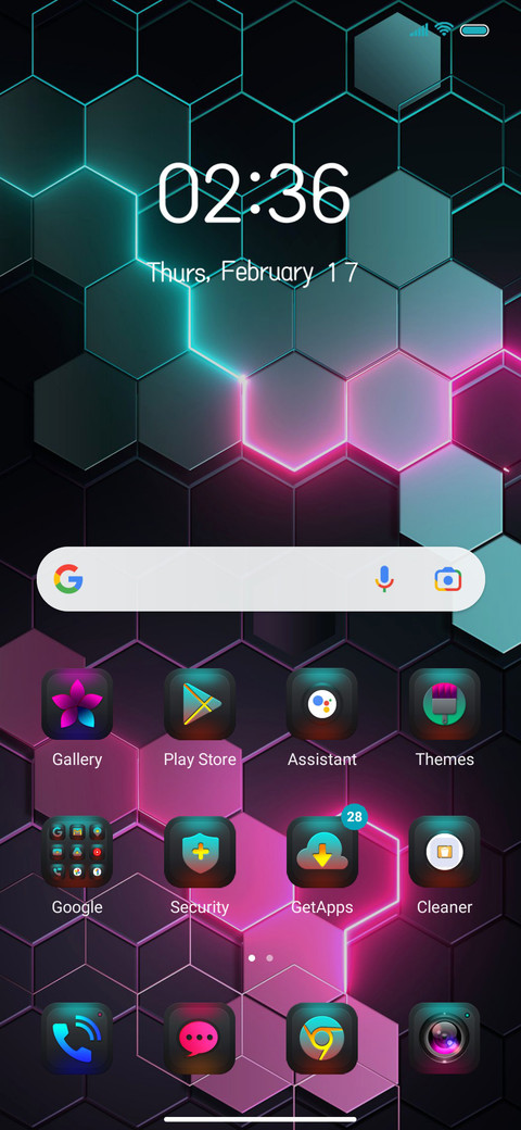 Technology metal screenshot