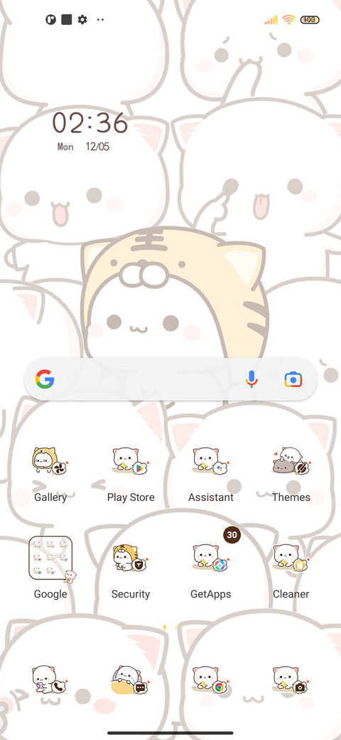 Luminous Peach Cat screenshot