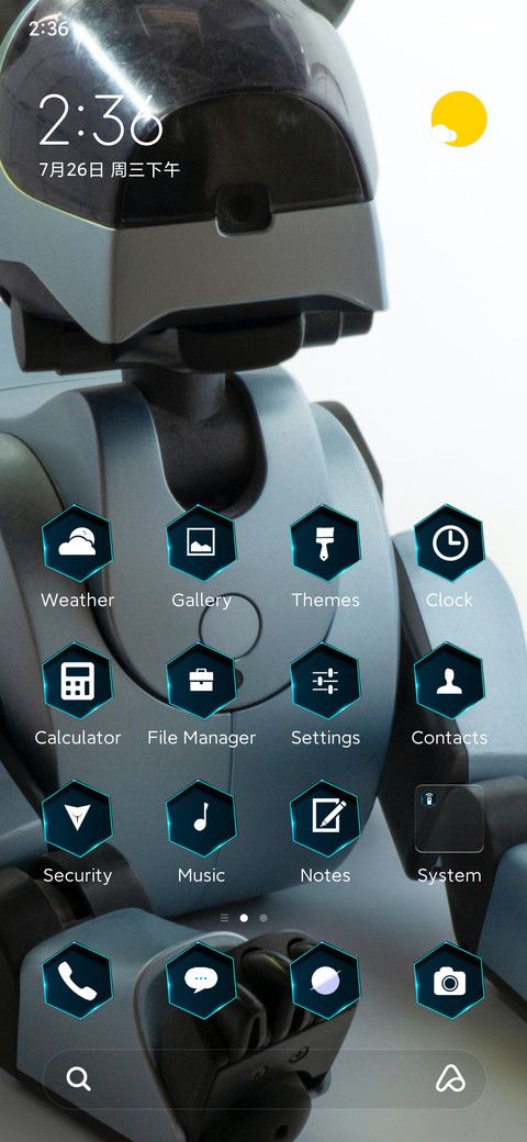 Mecha post screenshot