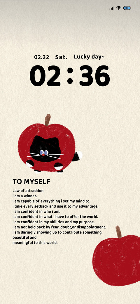 Apple cat  screenshot