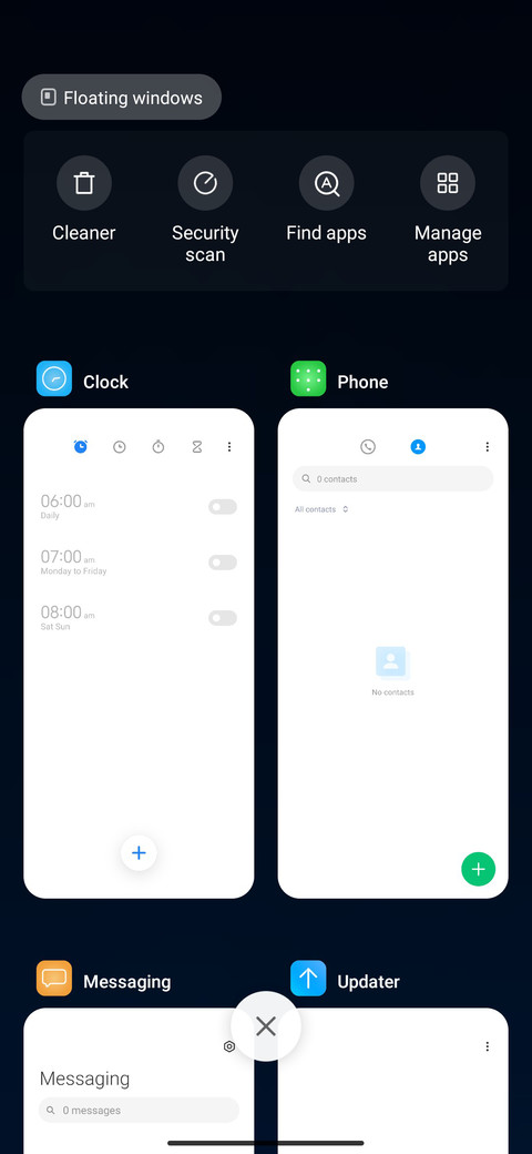 Silent starry sky screenshot
