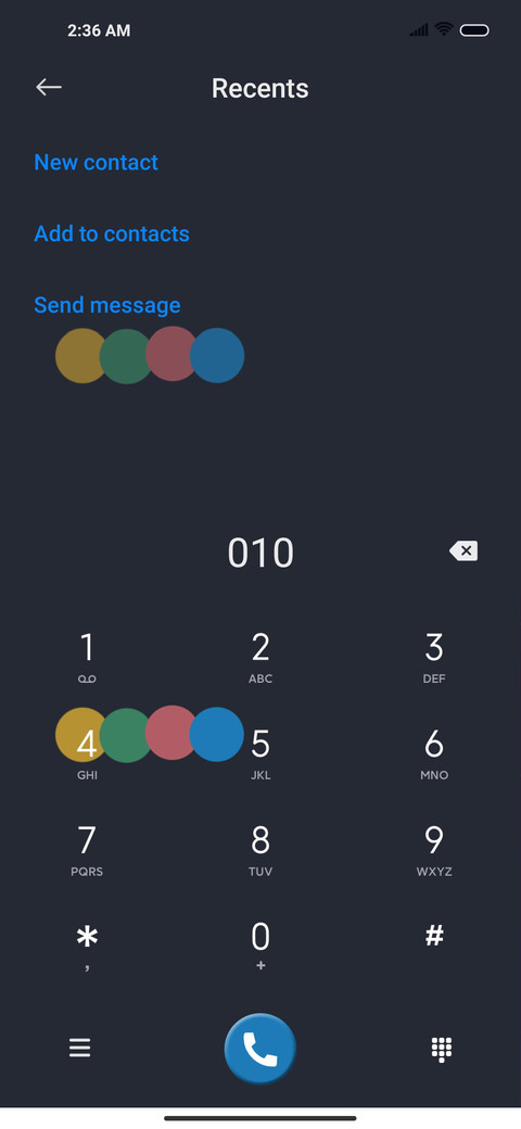 Modern stylish screenshot