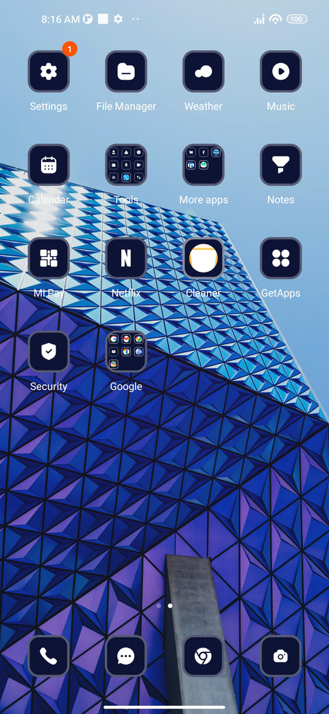 Glass building screenshot
