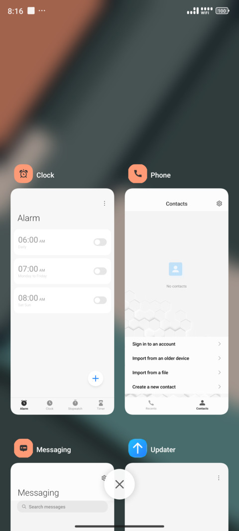 Geometric bg screenshot
