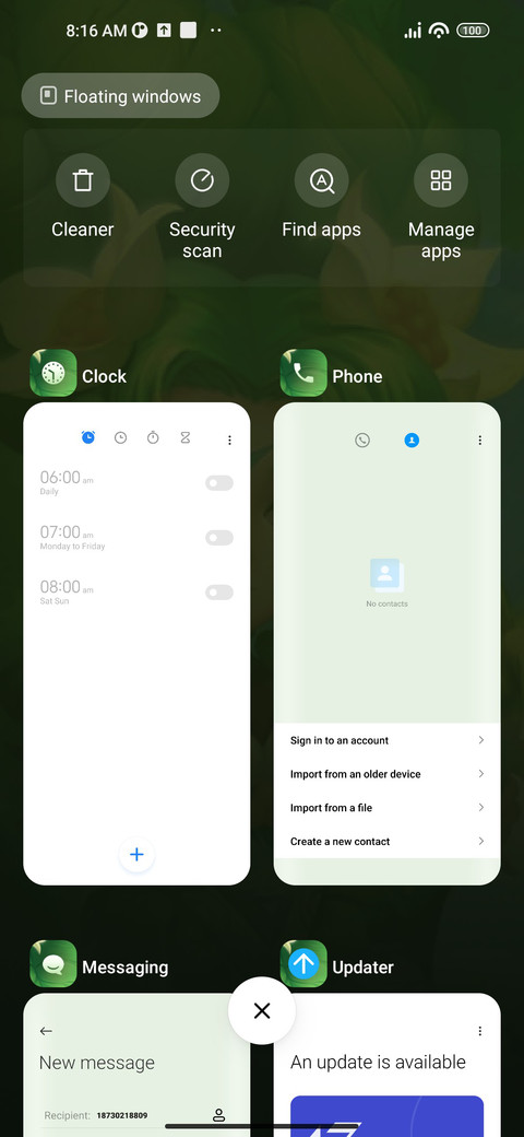 Spring screenshot