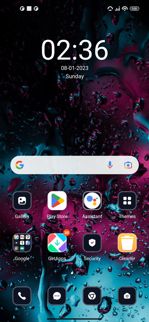 Water Neon screenshot