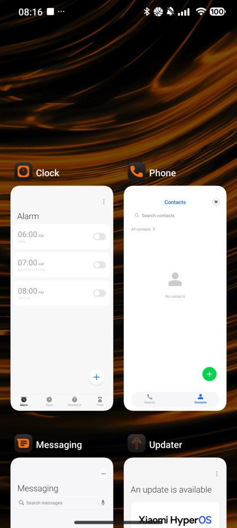 Orange Fluid screenshot