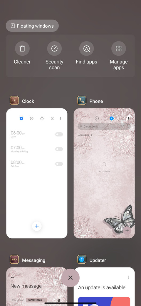 Retro flower screenshot