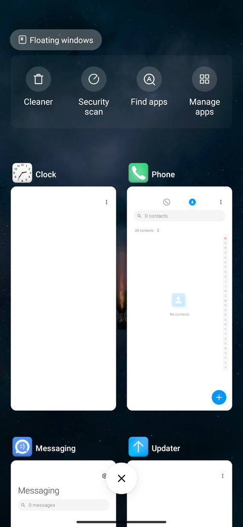 Blue İcon Mix screenshot