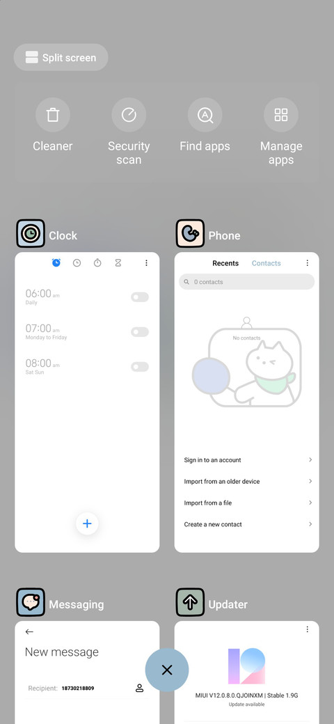Fitness cat screenshot