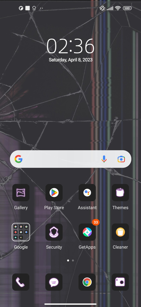 I cracked screenshot