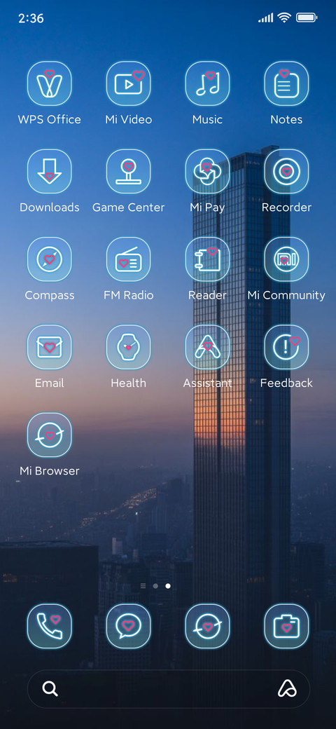 HyperBlue screenshot