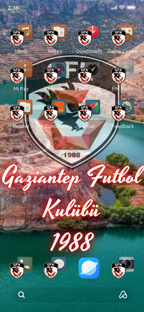 GAZIANTEP FUTBOL screenshot