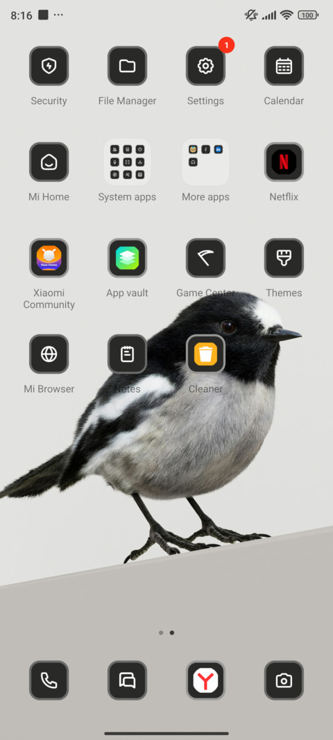 Bird screenshot