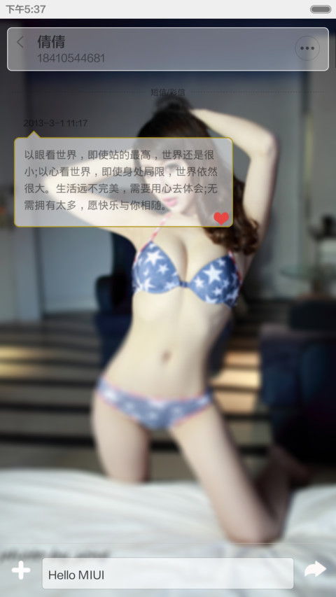 性感如我喵小娜(V5+V6自由桌面+三锁屏) screenshot