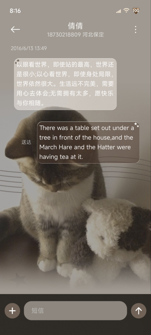 毛茸茸忧郁小猫 screenshot
