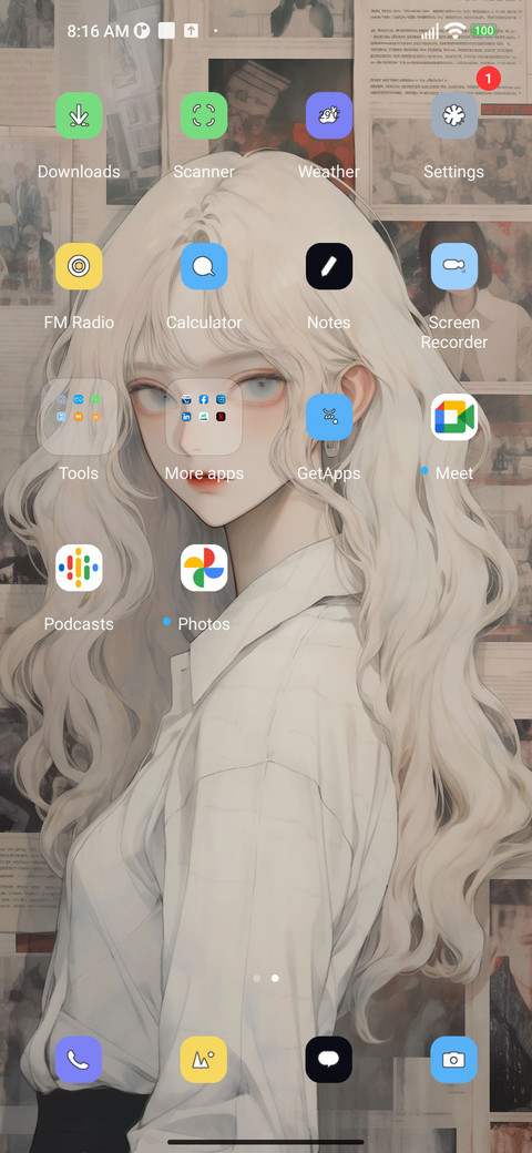 white screenshot